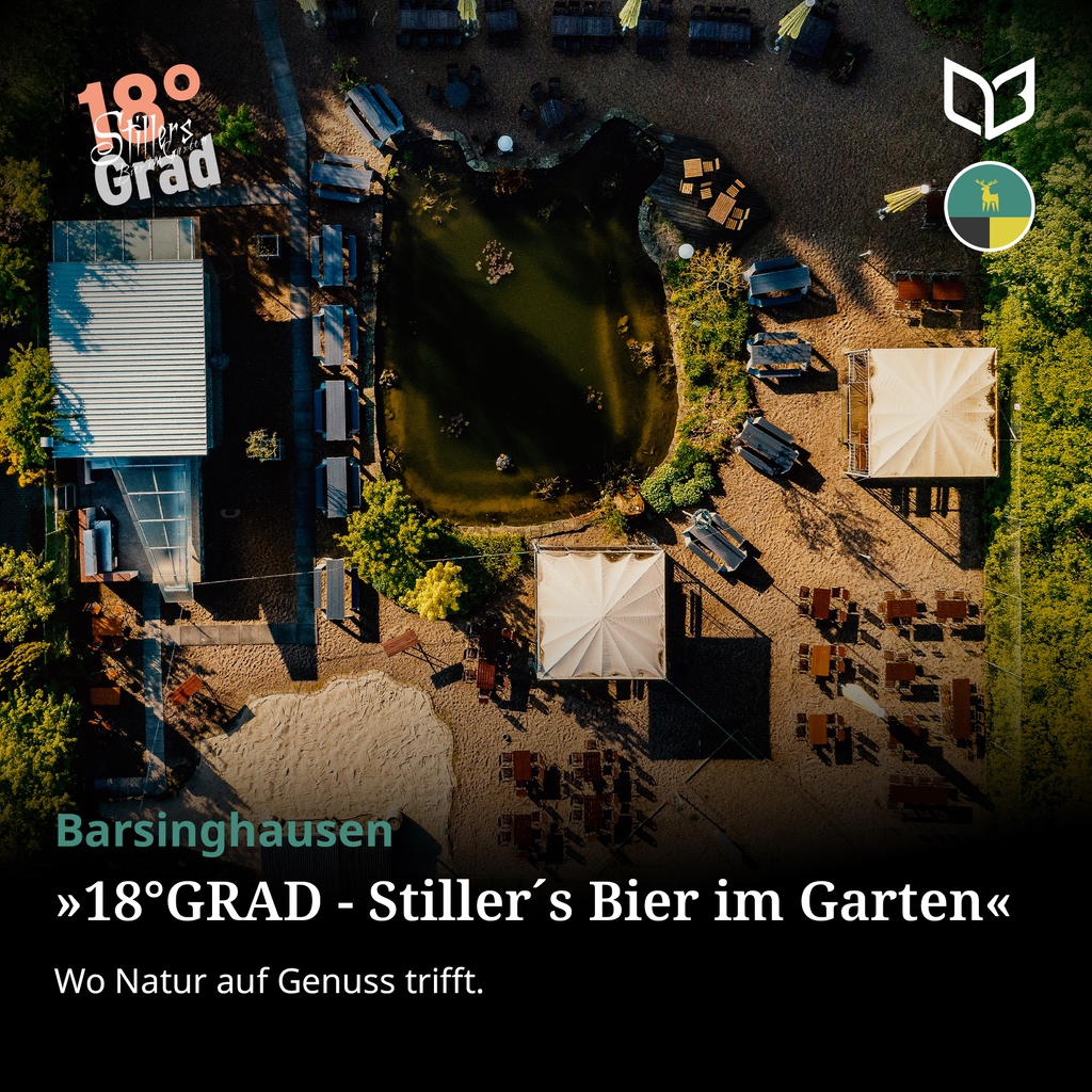 Deisterbuch-18-Grad-Stiller's-Bier-im-Garten-Barsinghauaen-Social-Media-Beitrag